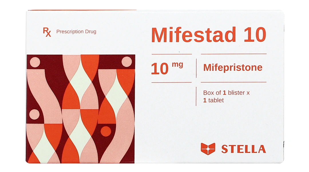 Mifestad 10 thuốc tránh thai khẩn cấp trong vòng 120 giờ (1 vỉ x 1 viên) - 1