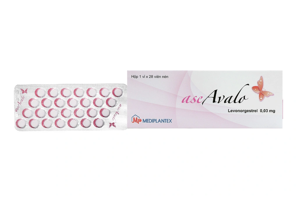 Ase Avalo thuốc tránh thai hằng ngày (1 vỉ x 28 viên) - 1