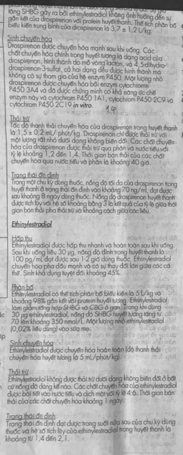Rosina thuốc tránh thai hằng ngày (1 vỉ x 21 viên) - 9