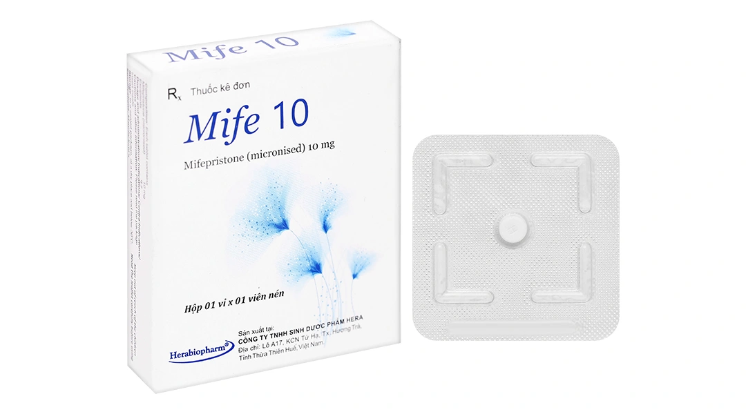 Mife 10 thuốc tránh thai khẩn cấp trong vòng 120 giờ (1 vỉ x 1 viên) - 