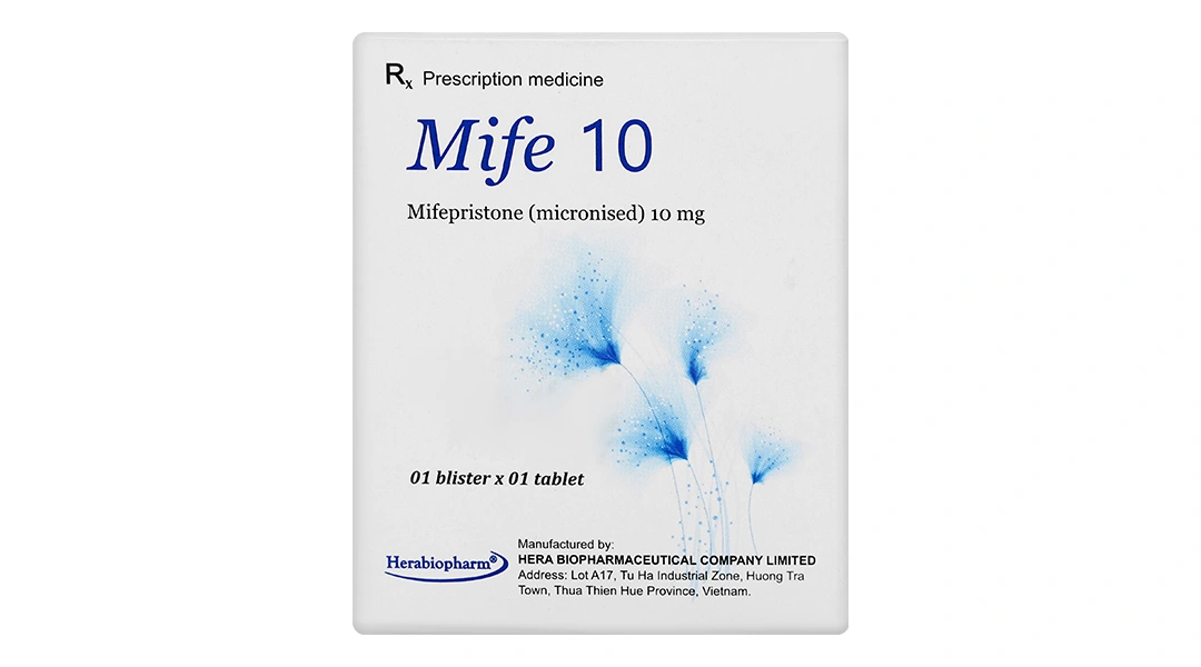 Mife 10 thuốc tránh thai khẩn cấp trong vòng 120 giờ (1 vỉ x 1 viên) - 1