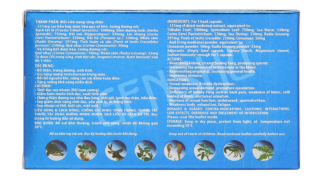 Genshu hỗ trợ trị rối loạn cương dương (3 vỉ x 10 viên) - 2