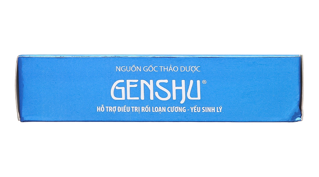 Genshu hỗ trợ trị rối loạn cương dương (3 vỉ x 10 viên) - 3
