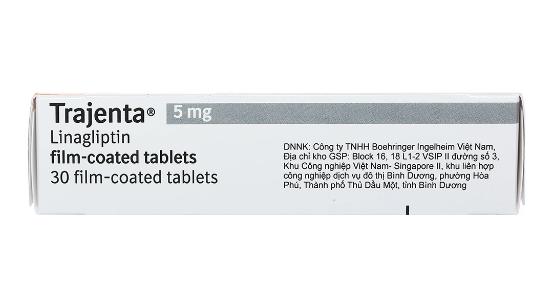 Trajenta 5mg trị đái tháo đường tuýp 2 (3 vỉ x 10 viên) - 3