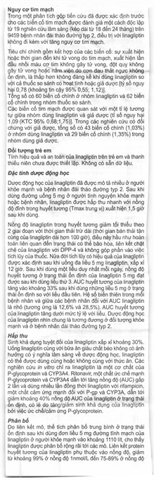 Trajenta 5mg trị đái tháo đường tuýp 2 (3 vỉ x 10 viên) - 8