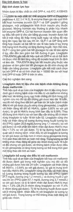 Trajenta 5mg trị đái tháo đường tuýp 2 (3 vỉ x 10 viên) - 14