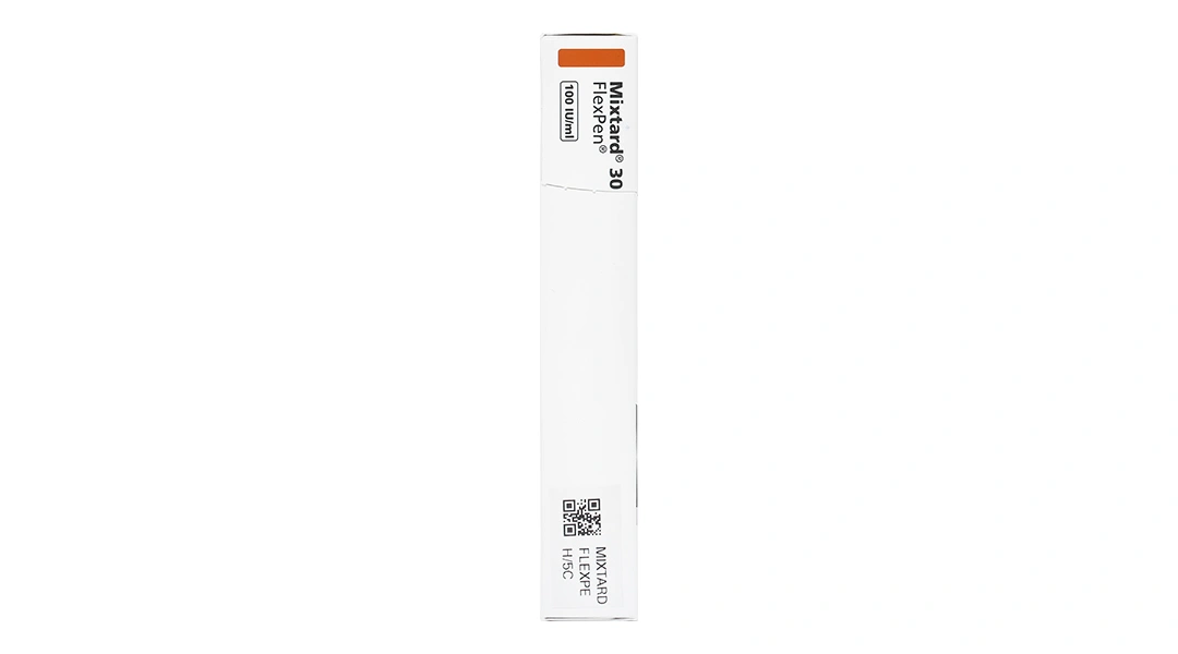 Bút tiêm Mixtard 30 FlexPen 100IU/ml trị đái tháo đường (5 cây x 3ml) - 4