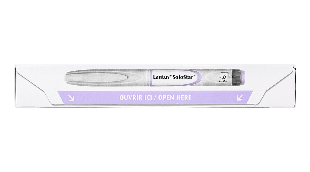 Bút tiêm Lantus SoloStar 100IU/ml trị đái tháo đường (5 cây x 3ml) - 4
