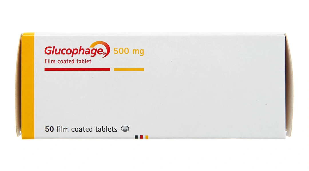 Glucophage 500mg trị đái tháo đường (5 vỉ x 10 viên) - 2
