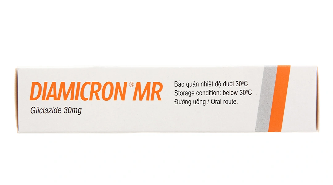 Diamicron MR 30mg trị đái tháo đường tuýp 2 (2 vỉ x 30 viên) - 1