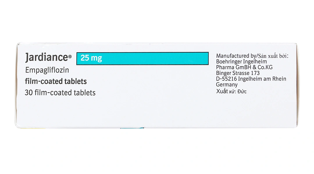 Jardiance 25mg điều trị đái tháo đường tuýp 2, suy tim (3 vỉ x 10 viên) - 3