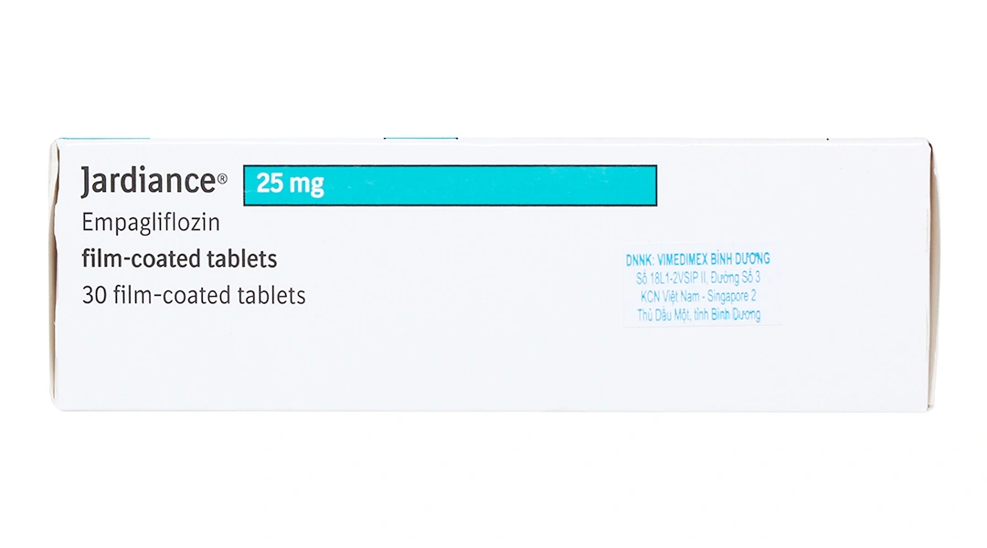 Jardiance 25mg điều trị đái tháo đường tuýp 2, suy tim (3 vỉ x 10 viên) - 5