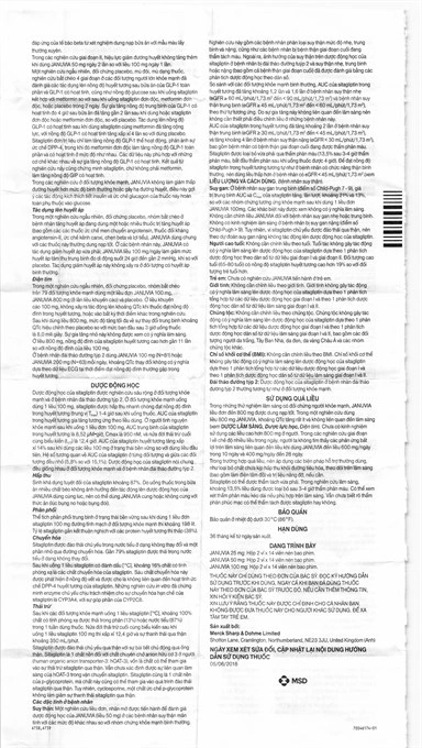 Januvia 50mg trị đái tháo đường (2 vỉ x 14 viên) - 7