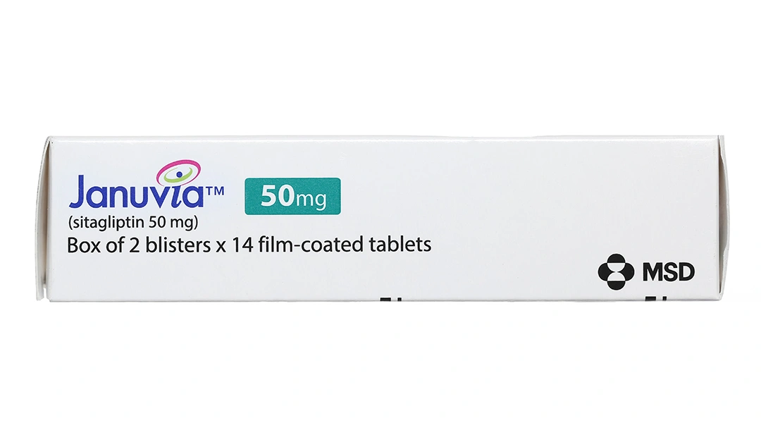 Januvia 50mg trị đái tháo đường (2 vỉ x 14 viên) - 2