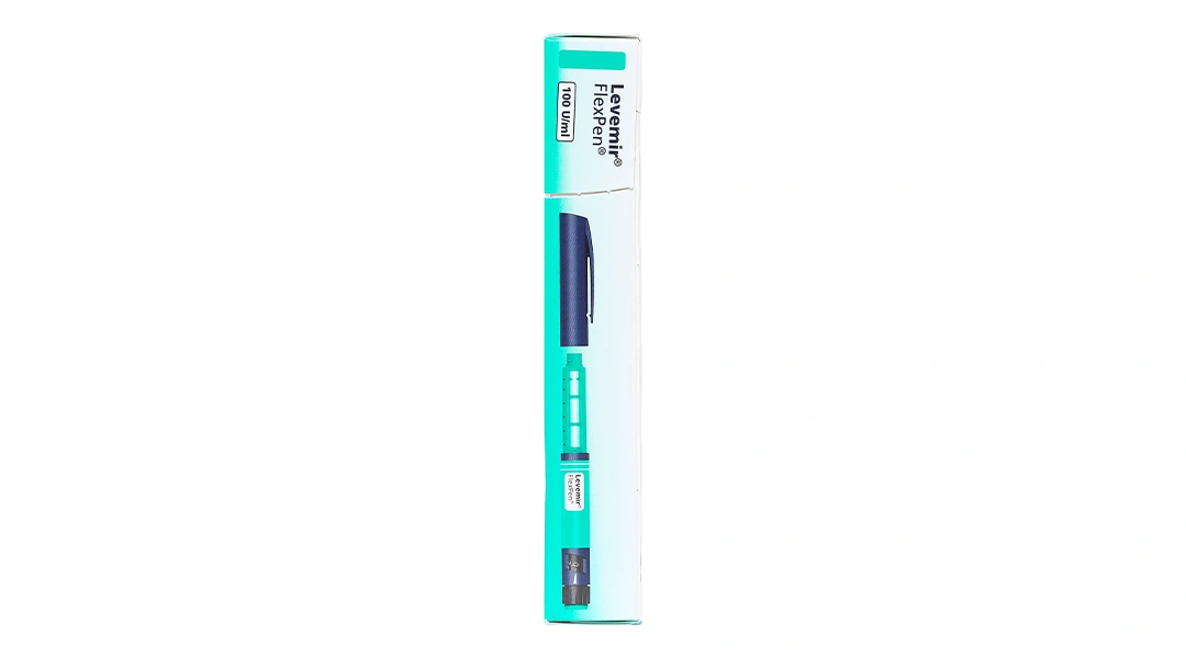 Bút tiêm Levemir FlexPen 100U/ml trị đái tháo đường (5 cây x 3ml) - 3