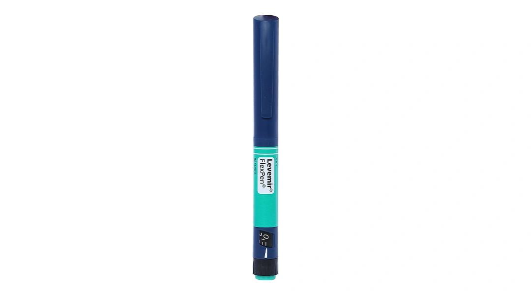 Bút tiêm Levemir FlexPen 100U/ml trị đái tháo đường (5 cây x 3ml) - 5