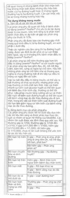 Bút tiêm Levemir FlexPen 100U/ml trị đái tháo đường (5 cây x 3ml) - 15