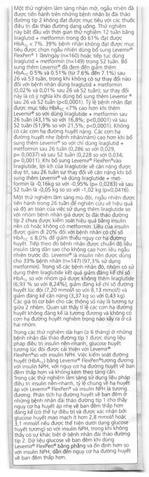 Bút tiêm Levemir FlexPen 100U/ml trị đái tháo đường (5 cây x 3ml) - 18