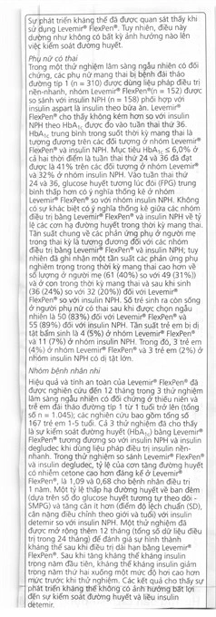 Bút tiêm Levemir FlexPen 100U/ml trị đái tháo đường (5 cây x 3ml) - 19