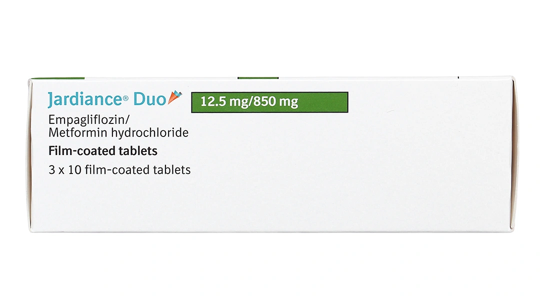 Jardiance Duo 12.5mg/850mg trị đái tháo đường (3 vỉ x 10 viên) - 3