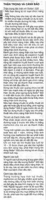 Siofor 500 trị đái tháo đường tuýp 2 (6 vỉ x 10 viên) - 4