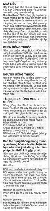 Siofor 500 trị đái tháo đường tuýp 2 (6 vỉ x 10 viên) - 7