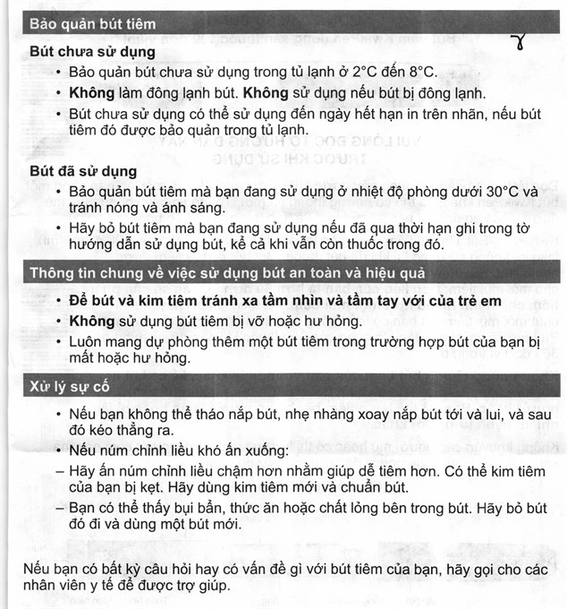 Bút tiêm Humalog Mix 50/50 KwikPen 100U/ml trị đái tháo đường (5 cây x 3ml) - 10