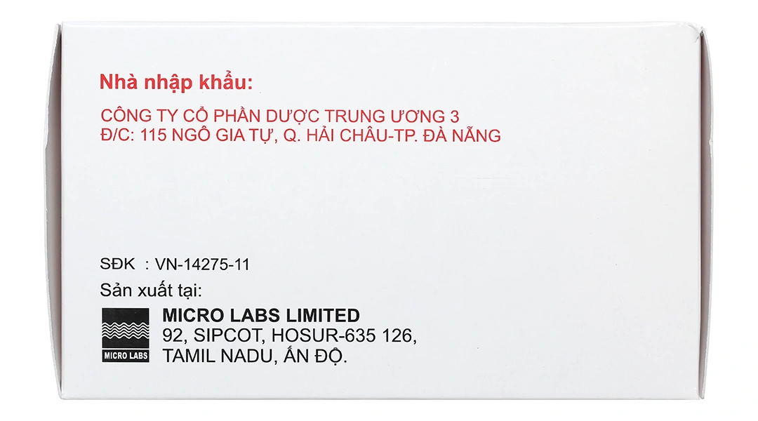 Dianorm-M 80mg/500mg trị đái tháo đường (10 vỉ x 10 viên) - 4