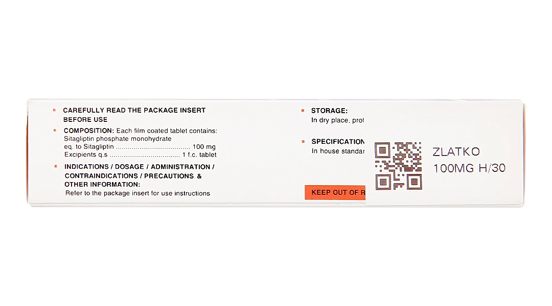 Zlatko-100 trị tiểu đường tuýp 2 không phụ thuộc insulin (3 vỉ x 10 viên) - 3