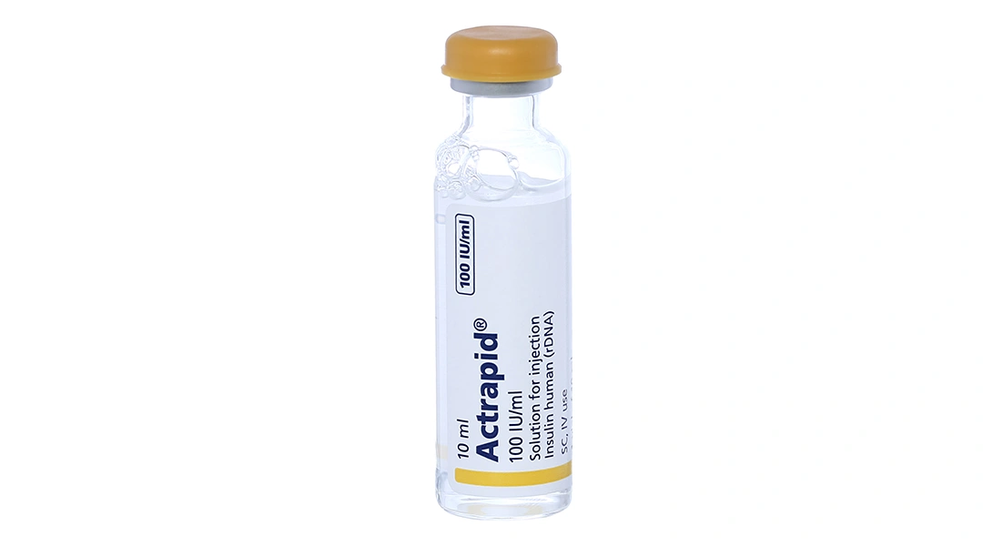 Dung dịch tiêm Actrapid 100IU/ml trị đái tháo đường (1 lọ x 10ml) - 7