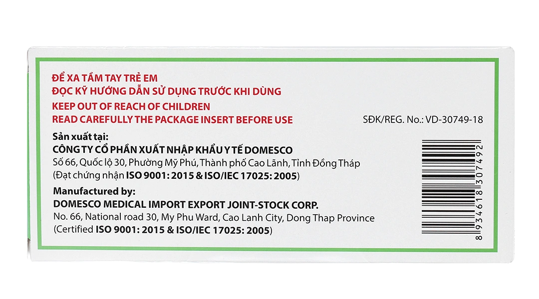 Dorobay 100mg trị đái tháo đường tuýp 2 (3 vỉ x 10 viên) - 2