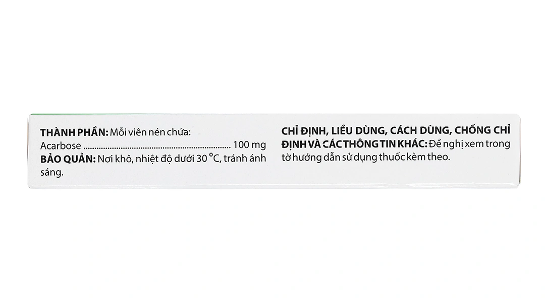 Dorobay 100mg trị đái tháo đường tuýp 2 (3 vỉ x 10 viên) - 4