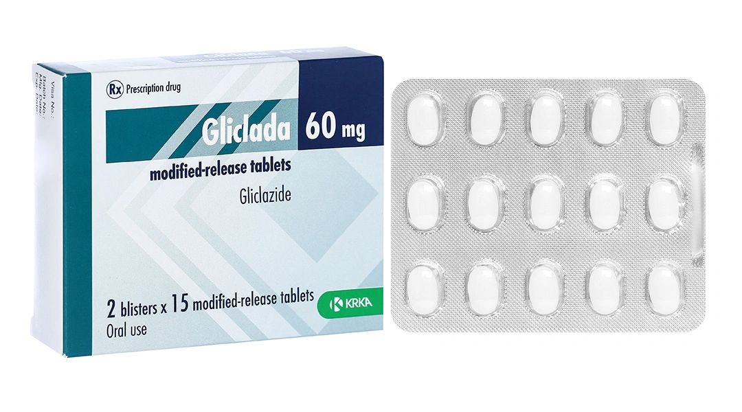 Gliclada 60mg trị đái tháo đường (2 vỉ x 15 viên) - 