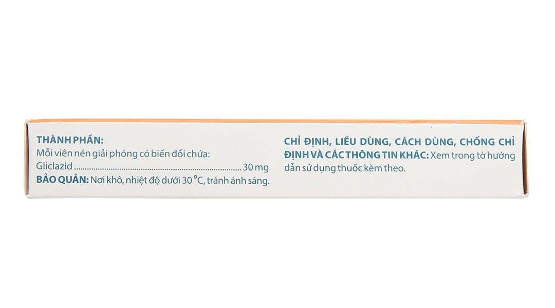 Dorocron MR 30mg trị đái tháo đường (2 vỉ x 30 viên) - 2