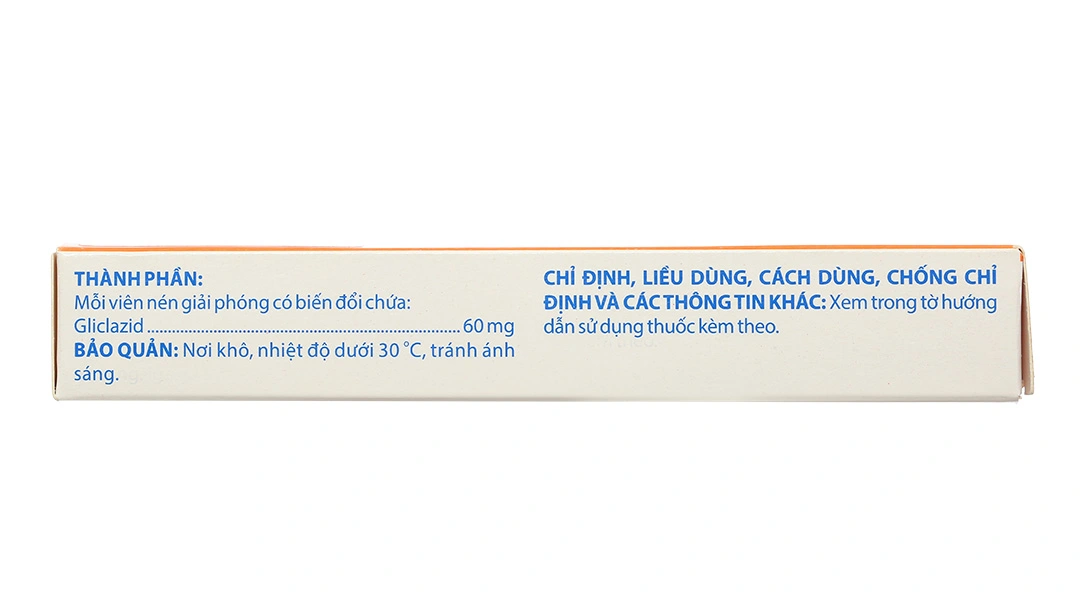 Dorocron MR 60mg trị đái tháo đường tuýp 2 không phụ thuộc insulin (2 vỉ x 15 viên) - 2
