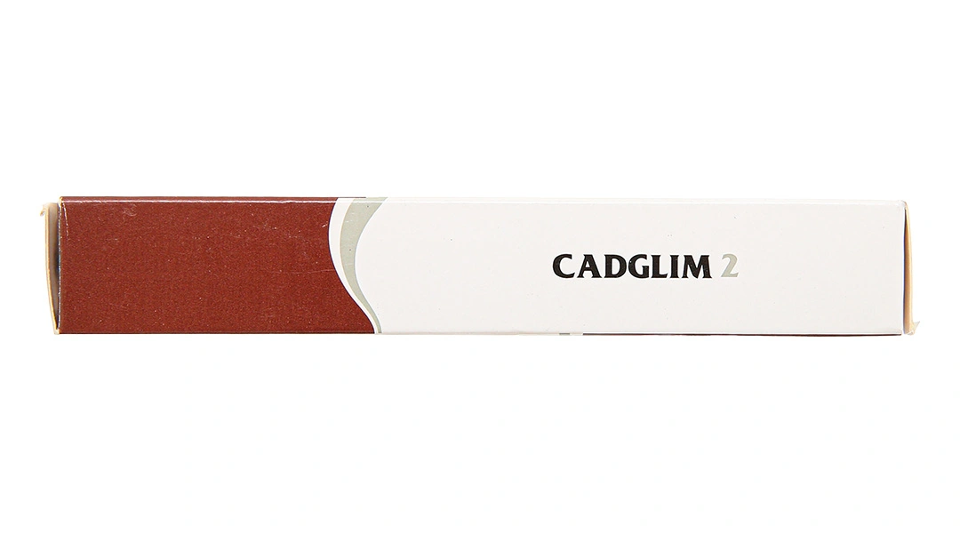 Cadglim 2 trị tiểu đường tuýp 2 không phụ thuộc insulin (3 vỉ x 10 viên) - 2