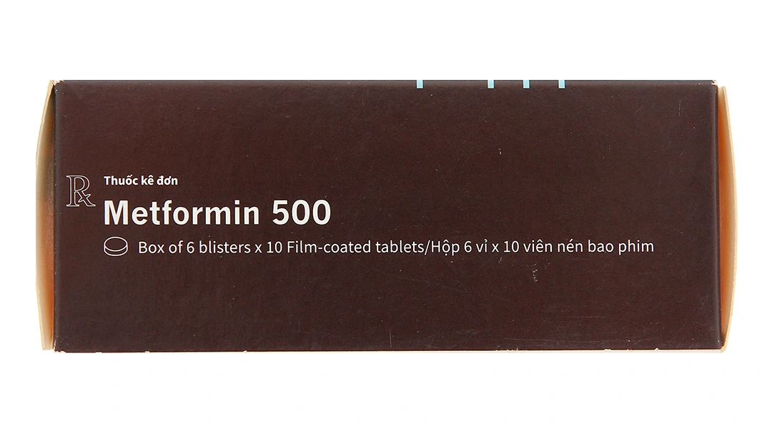 Metformin 500 Novartis trị đái tháo đường (6 vỉ x 10 viên) - 1