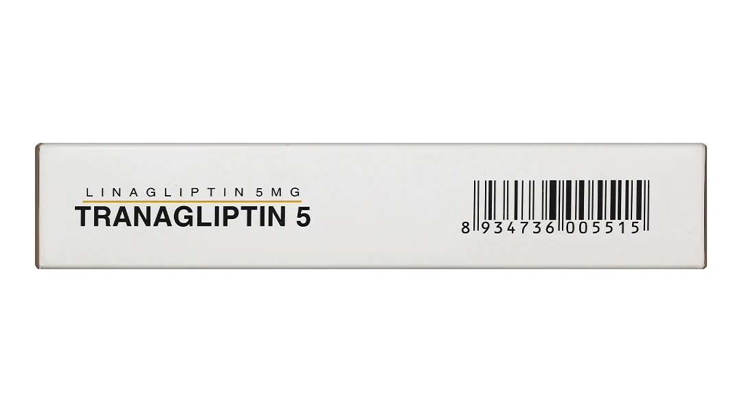 Tranagliptin 5 trị đái tháo đường tuýp 2 (3 vỉ x 10 viên) - 3