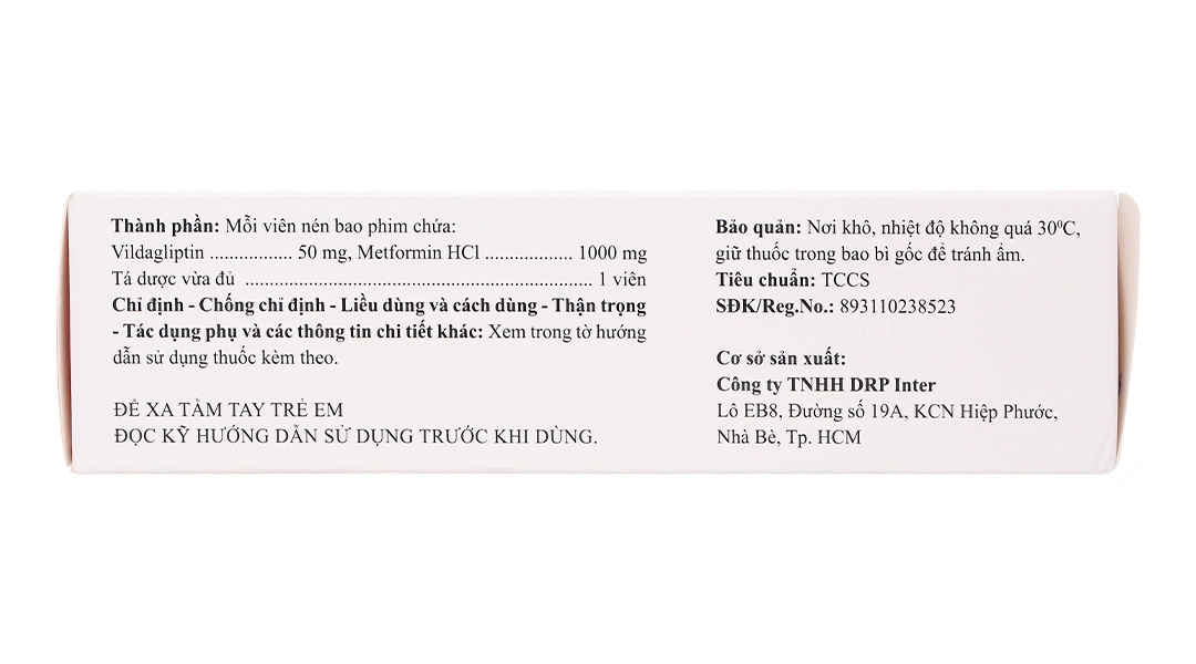 Duobivent trị đái tháo đường tuýp 2 (3 vỉ x 10 viên) - 3