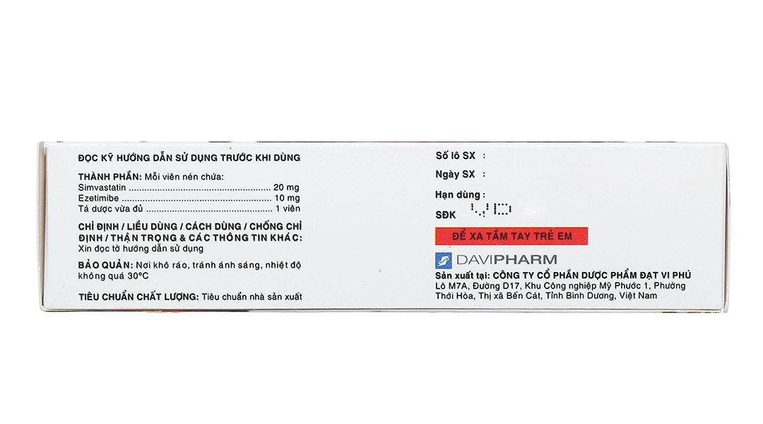 Nasrix điều trị rối loạn mỡ máu (4 vỉ x 7 viên) - 2