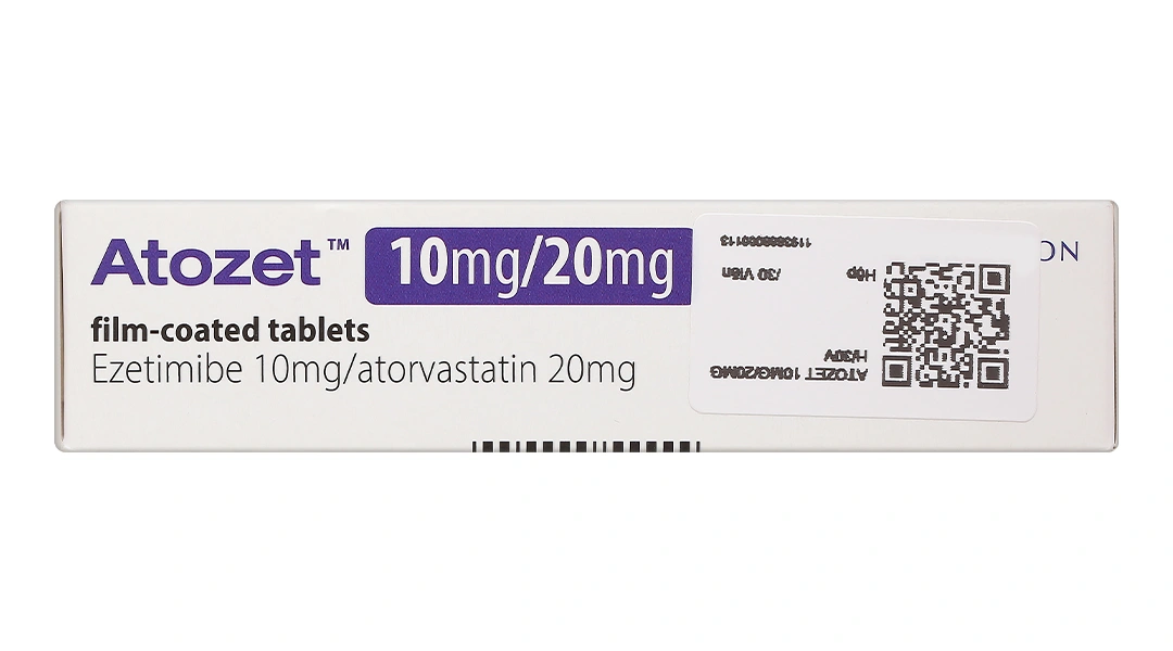 Atozet 10mg/20mg phòng ngừa các bệnh tim mạch (3 vỉ x 10 viên) - 4