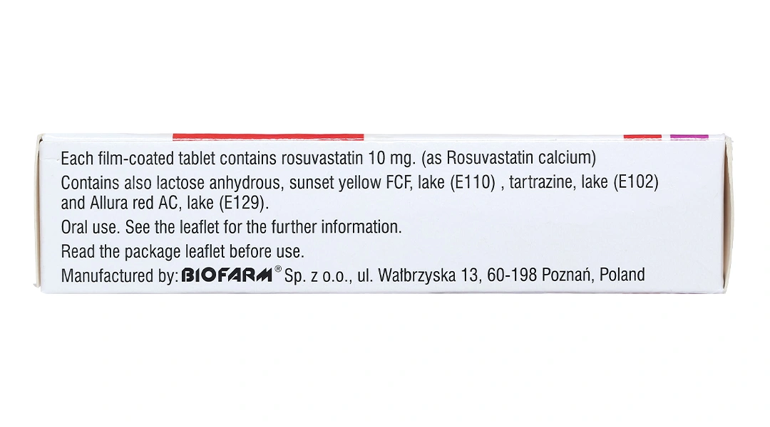 Rosutrox 10mg trị tăng cholesterol trong máu (4 vỉ x 7 viên) - 2