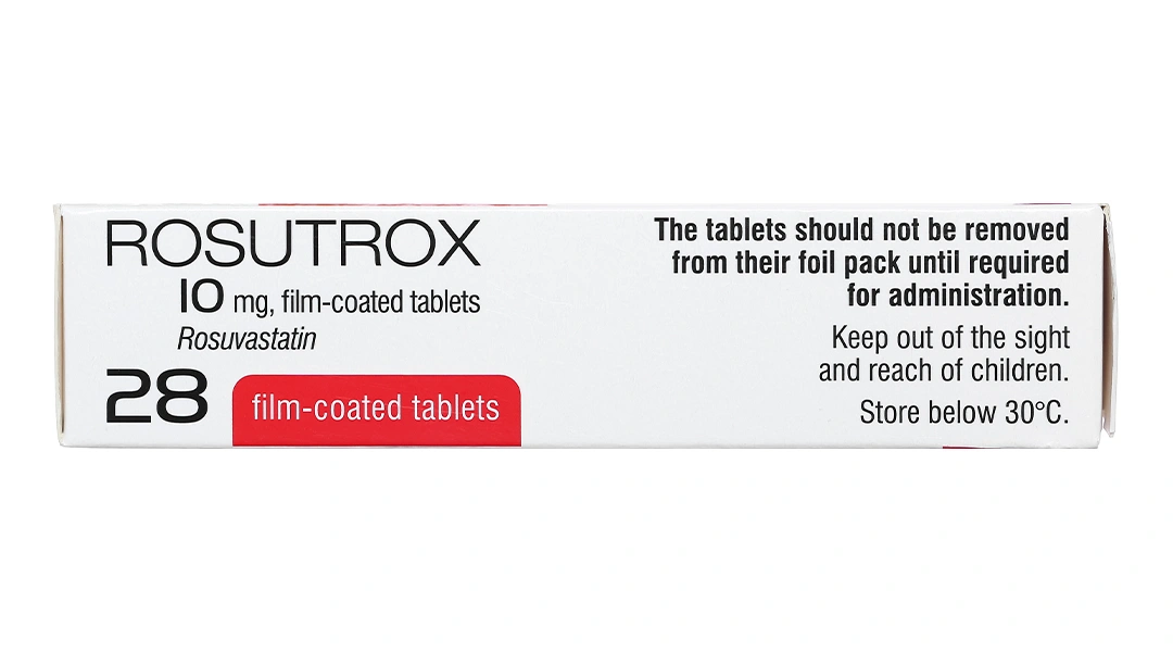 Rosutrox 10mg trị tăng cholesterol trong máu (4 vỉ x 7 viên) - 3