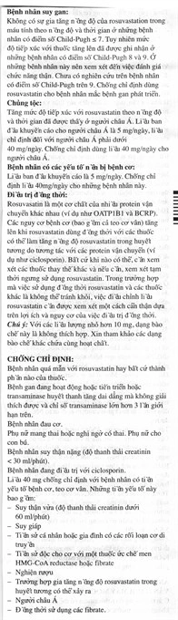 Rosutrox 10mg trị tăng cholesterol trong máu (4 vỉ x 7 viên) - 7