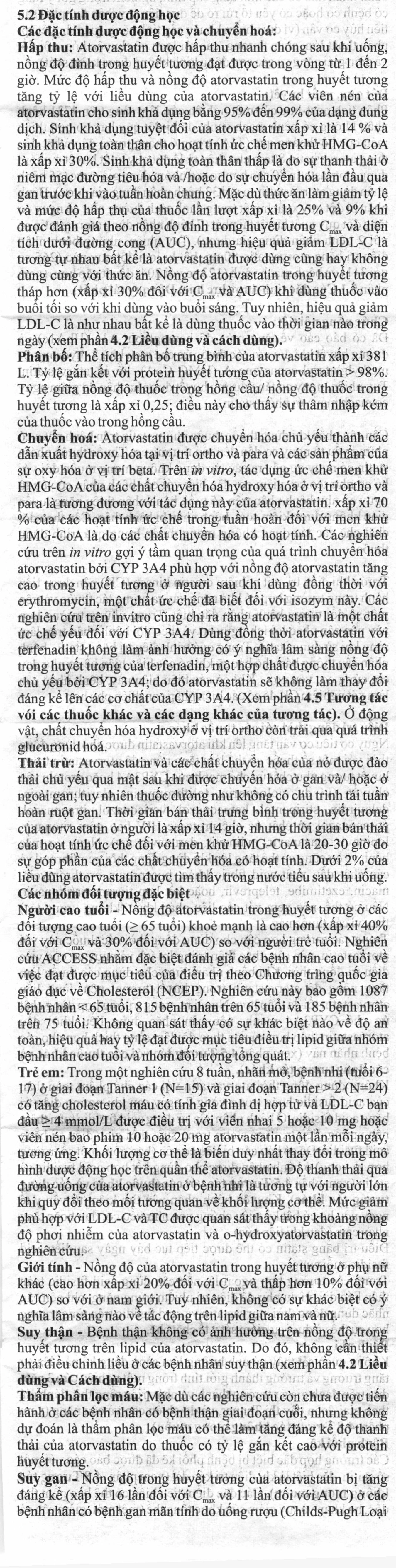 Caditor 40 trị tăng cholesterol huyết (3 vỉ x 10 viên) - 14