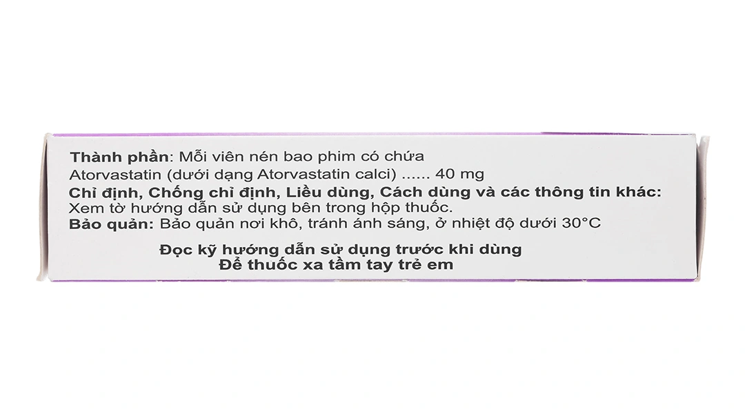 Zentocor 40mg trị rối loạn mỡ máu (3 vỉ x 10 viên) - 2
