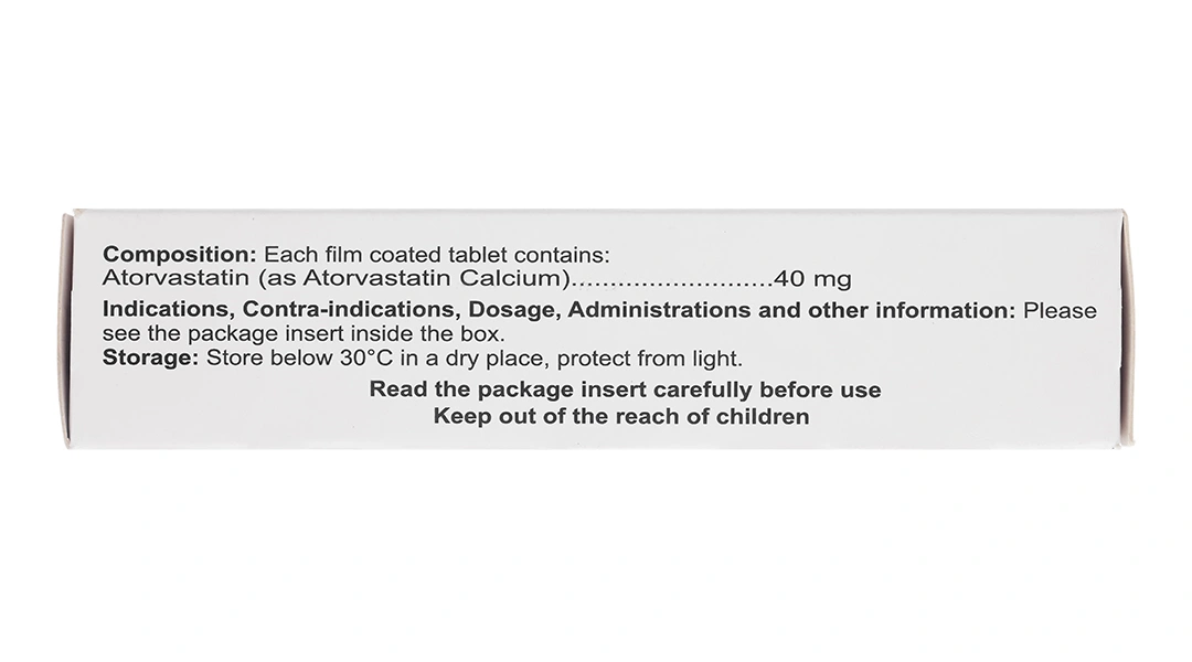 Zentocor 40mg trị rối loạn mỡ máu (3 vỉ x 10 viên) - 3
