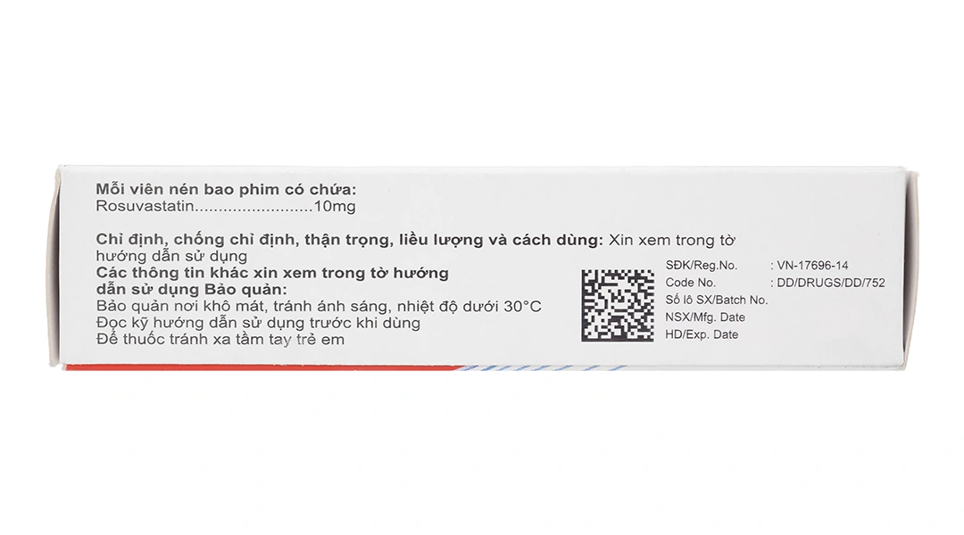 Bonzacim 10 làm giảm cholesterol toàn phần (3 vỉ x 10 viên) - 2