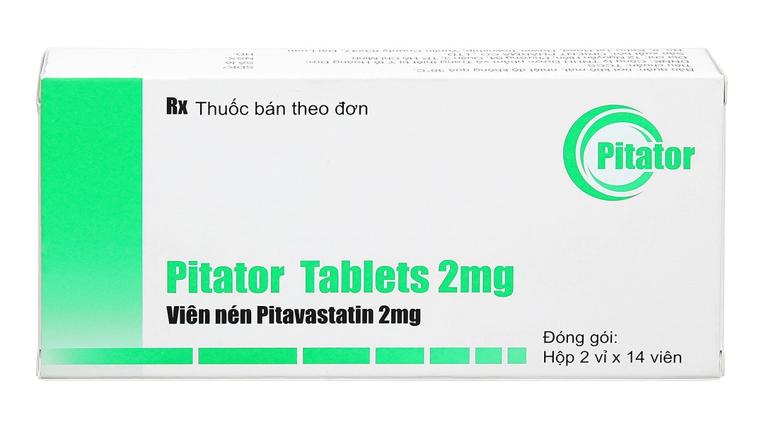 Pitator Tablets 2mg trị rối loạn mỡ máu (2 vỉ x 14 viên) - 4