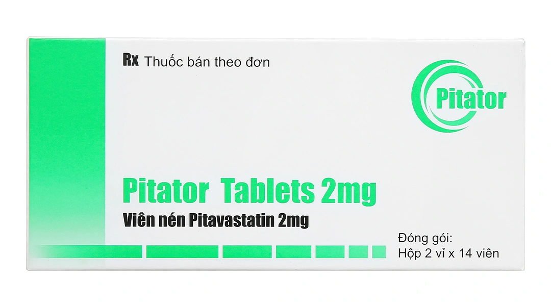 Pitator Tablets 2mg trị rối loạn mỡ máu (2 vỉ x 14 viên) - 5